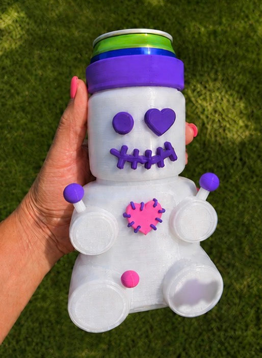 Hexed and Hydrated Slim Can Koozie