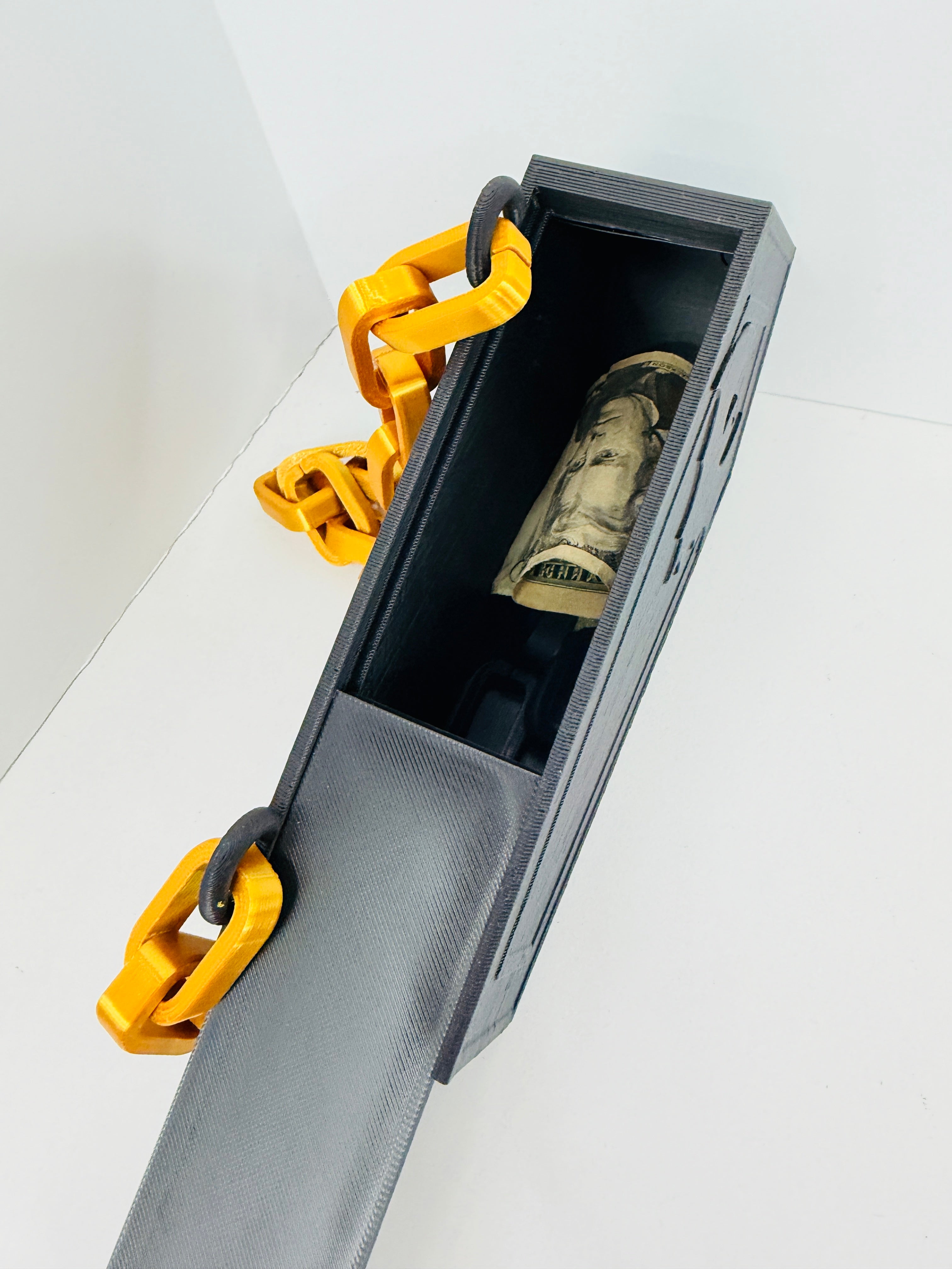 Resting Rich Face™ Coffin Handbag
