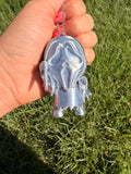 Slasher Figure Bag Charm | Horror-Inspired 3D-Printed Keychain | Purse & Backpack Accessory