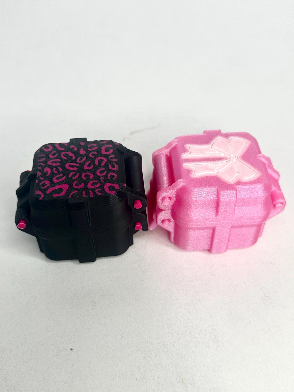 4 Vial Peptide Travel Case | 3ml Bottle Holder | 3D Printed Organizer