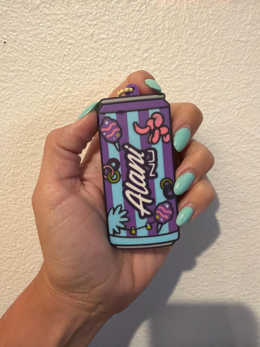 Energy Drink Pop™ Can Tab Keychain | 3D Printed Soda Tab Opener | Alani Inspired | Monster Inspired | Cute Drink Accessory