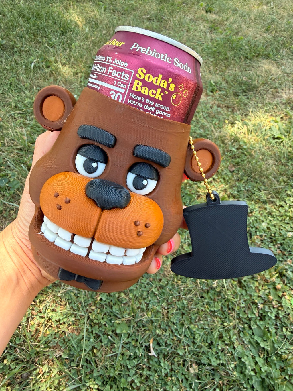 Five Nights With a Cold One™ Bear Can Koozie