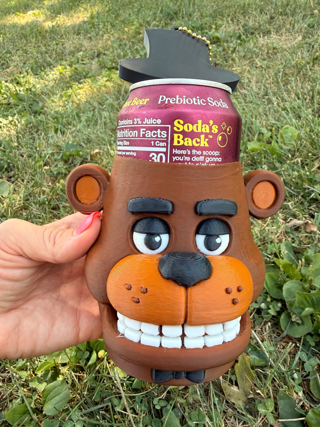 Five Nights With a Cold One™ Bear Can Koozie