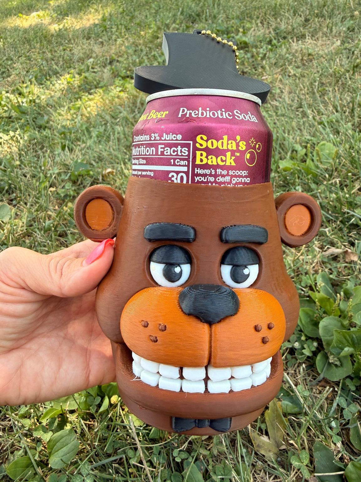 Five Nights With a Cold One™ Bear Can Koozie
