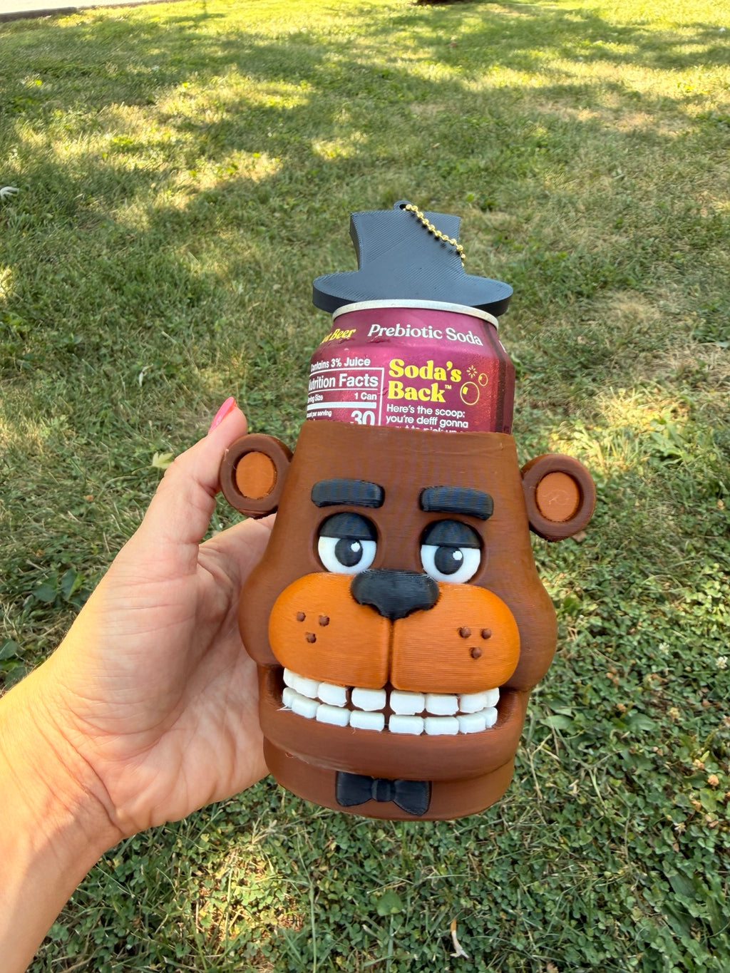 Five Nights With a Cold One™ Bear Can Koozie