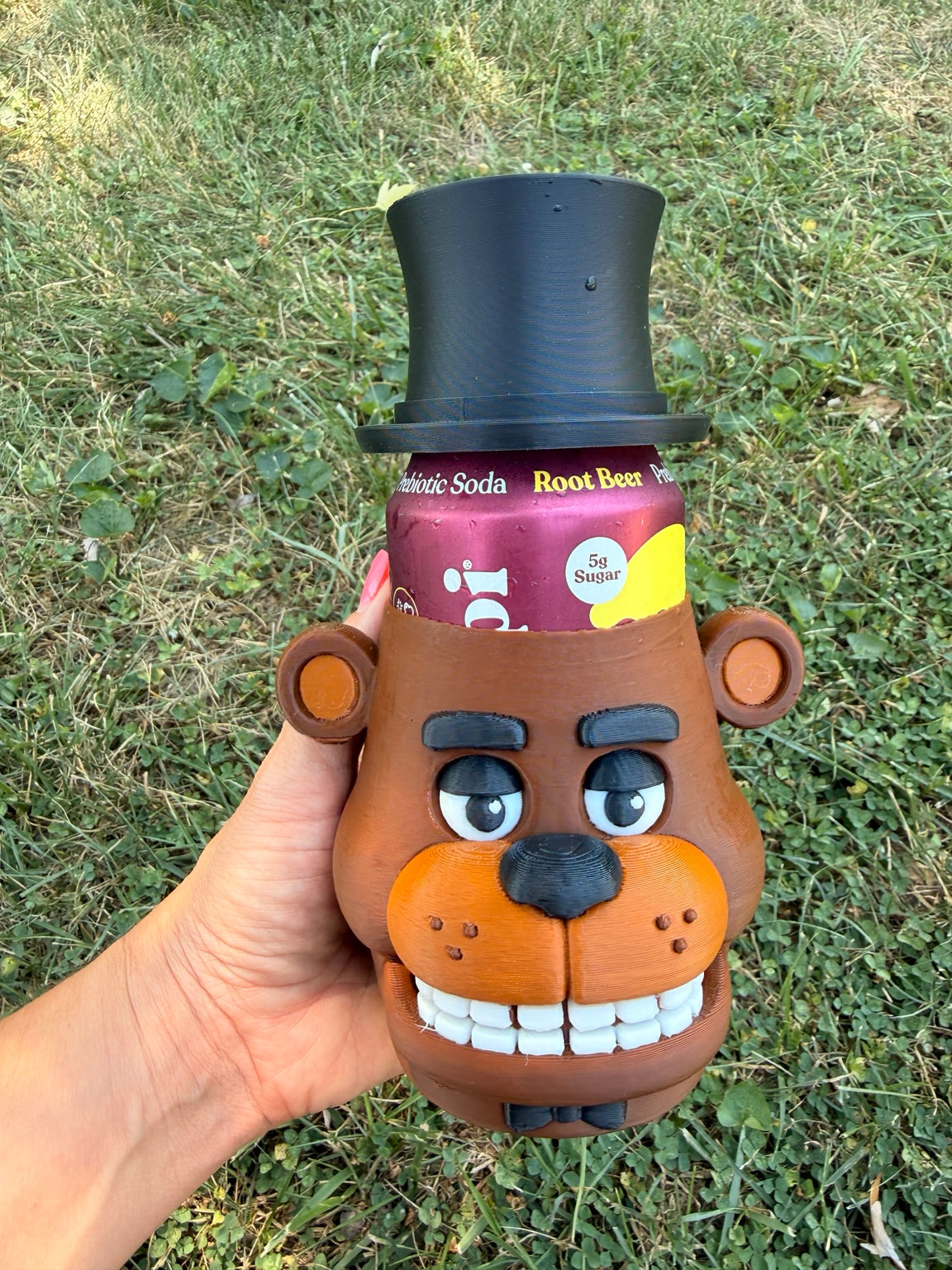Five Nights With a Cold One™ Bear Can Koozie